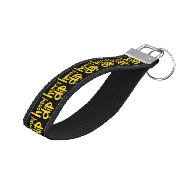 Llavero De Pulsera inmersión de miel (Angulado hacia arriba)