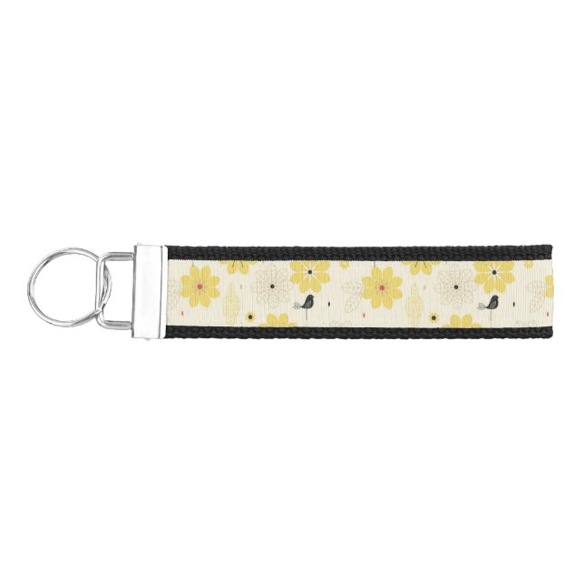 Llavero De Pulsera Jardín del pájaro (Llaves lado izquierdo)