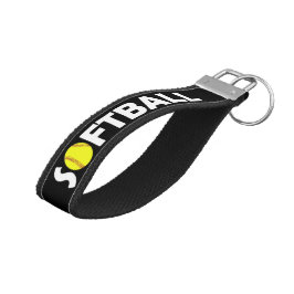 Llavero De Pulsera Jugador de Softbol, entrenador o aficionado a depo