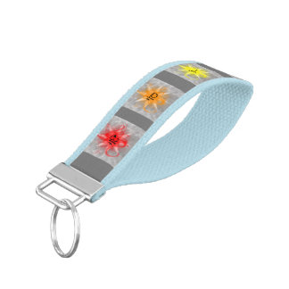 Llavero De Pulsera La cadena de teclas de la muñeca Chakras 7