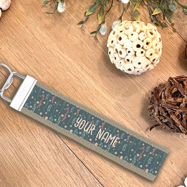 Llavero De Pulsera La muñeca de inespiritualidad floral moderna bonit