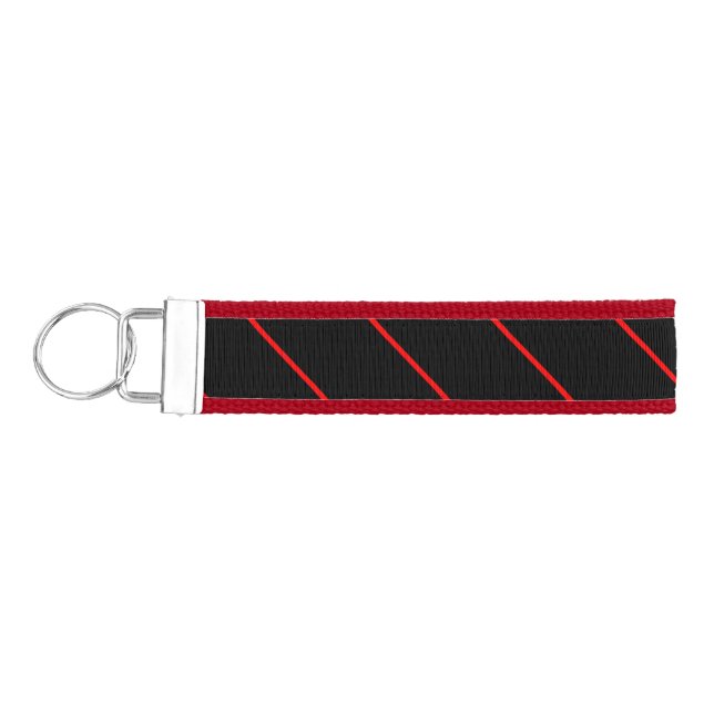 Llavero De Pulsera La simbólica línea roja delgada vertical (Llaves lado izquierdo)