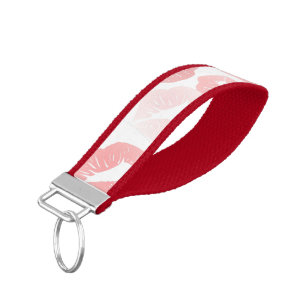 Llavero De Pulsera Labios del lápiz labial