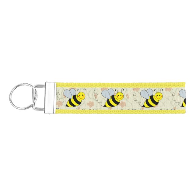 Llavero De Pulsera Lindo manosee la abeja con el modelo (Llaves lado izquierdo)