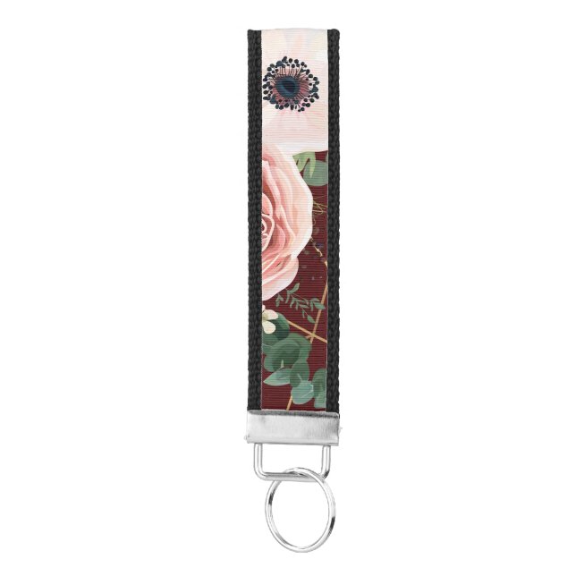 Llavero De Pulsera Llave de la muñeca personalizada Cadena Geométrica (Llaves parte inferior)