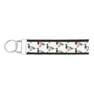 Llavero De Pulsera Mallard duck cartoon illustration