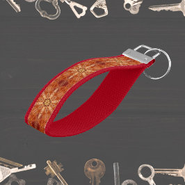 Llavero De Pulsera Mandala 10 Wrist Keychain