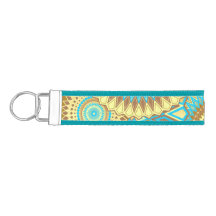 Mandalas superpuestos azul marrón dorado