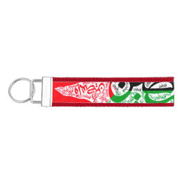 Llavero De Pulsera Mapa y bandera de Palestina libre ف ن س ط