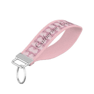 Llavero De Pulsera Mariposas abstractas