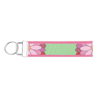 Llavero De Pulsera Medallero asiático pastel rosado