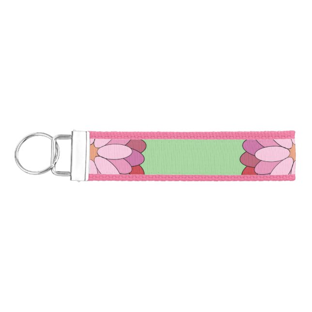 Llavero De Pulsera Medallero asiático pastel rosado (Llaves lado izquierdo)