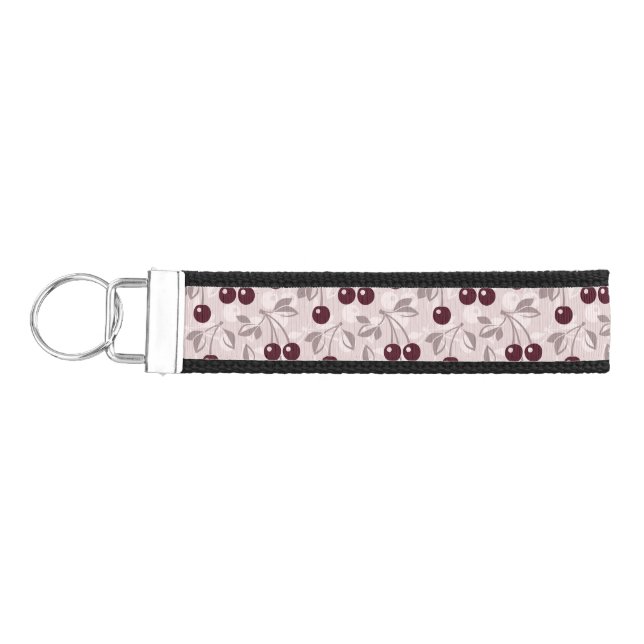 Llavero De Pulsera Modele con las cerezas 2 (Llaves lado izquierdo)