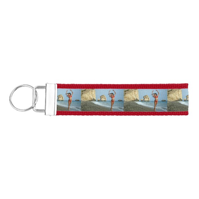 Llavero De Pulsera Modelo bikini bailando Thunder_Cove (Llaves lado izquierdo)
