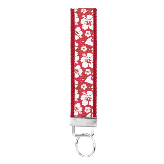 Llavero De Pulsera Modelo de flores del hibisco (Llaves parte inferior)