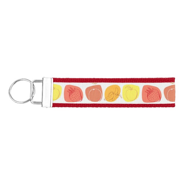Llavero De Pulsera Modelo de la fruta (Llaves lado izquierdo)