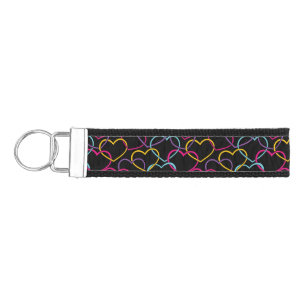Llavero De Pulsera Modelo de la tarjeta del día de San Valentín con