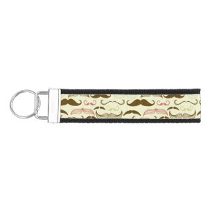 Llavero De Pulsera Modelo del bigote, estilo retro 4