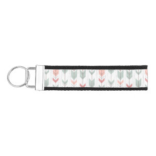Llavero De Pulsera Modelo geométrico en estilo retro