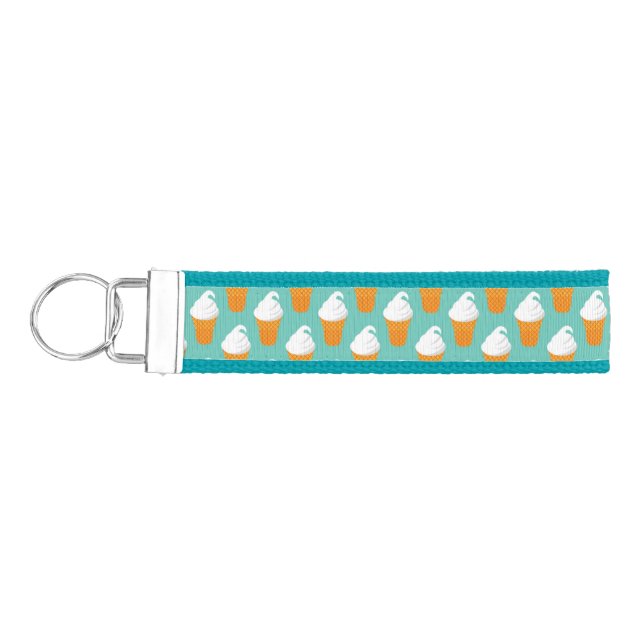 Llavero De Pulsera Modelo poner crema del cono de Vanilla Ice (Llaves lado izquierdo)