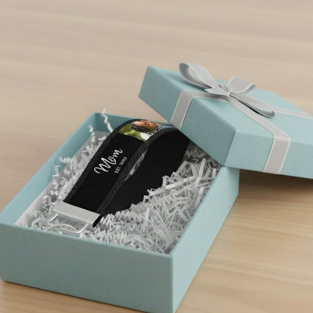 Llavero De Pulsera Mom Established Modern Script 3 Photo  (Subido por el creador)