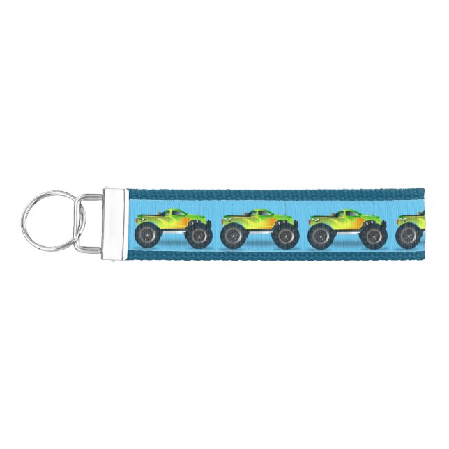 Llavero De Pulsera Monster Truck Thunder_Cove (Llaves lado izquierdo)