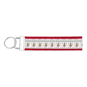 Llavero De Pulsera Navidades feos al azar Mishmash Thunder_Cove