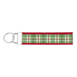Llavero De Pulsera Navidades Rústico Campesino Verde de vacaciones