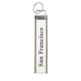 Llavero De Pulsera Nombre de pueblo personalizado y código postal