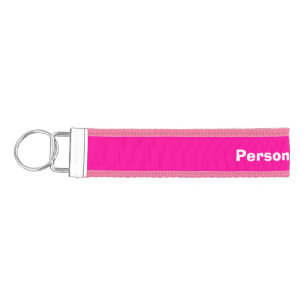 Llavero De Pulsera Nombre personalizado: pelo elástico empate cabeza