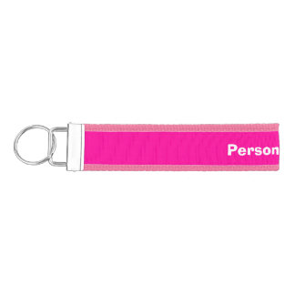 Llavero De Pulsera Nombre personalizado: pelo elástico empate cabeza
