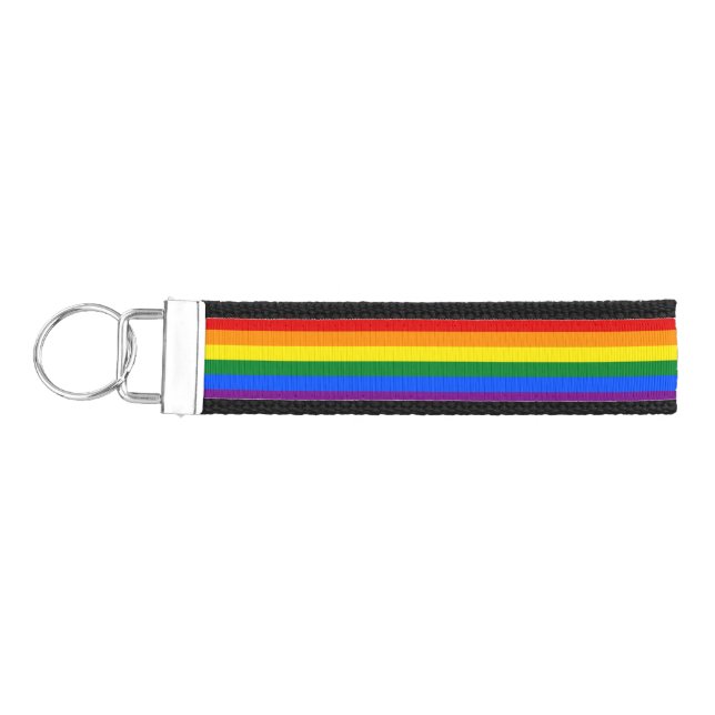 Llavero De Pulsera Orgullo arcoiris (Llaves lado izquierdo)