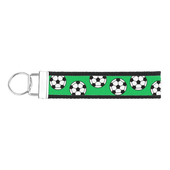 Llavero De Pulsera Patrón de bolas de fútbol (Llaves lado izquierdo)