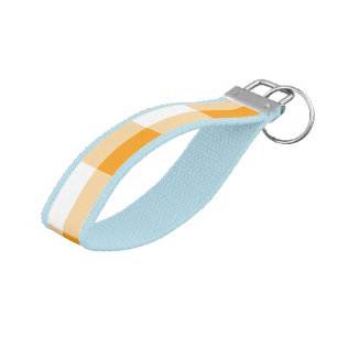 Llavero De Pulsera Patrón de Gingham