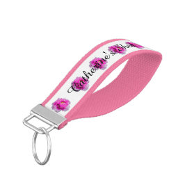 Llavero De Pulsera Peony pintado