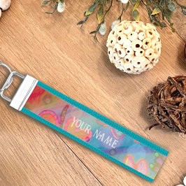 Llavero De Pulsera Personalizable Boho Bonito Inespiritualidad Floral