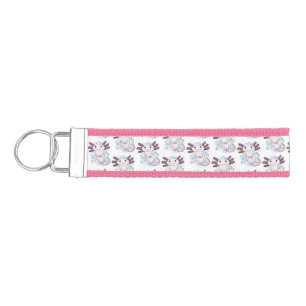 Llavero De Pulsera Personalizado axolotópico rosa adorable