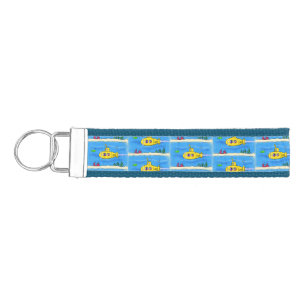 Llavero De Pulsera Personalizado submarino feliz