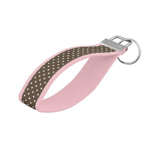Llavero De Pulsera Puntos Keychain/Polka de la muñeca