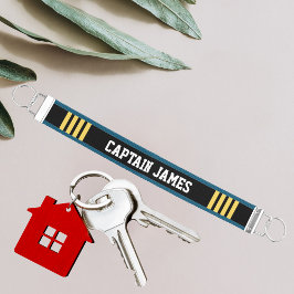 Llavero De Pulsera Rayas amarillas y nombre personalizado,sencillo,Mi