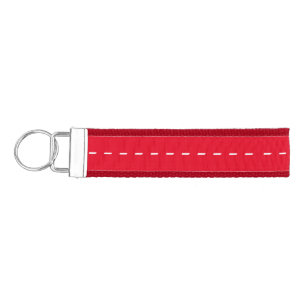 Llavero De Pulsera Rojo