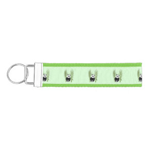 Llavero De Pulsera Sentado en el pantano de Bambú