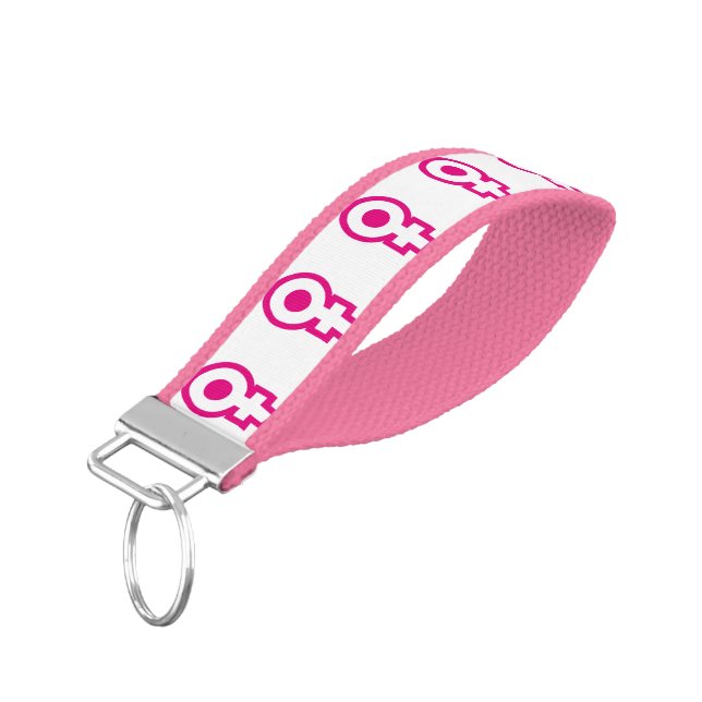 Llavero De Pulsera Símbolo de género Venus (ALT+12) - DIY tus propias (Angulado hacia abajo)