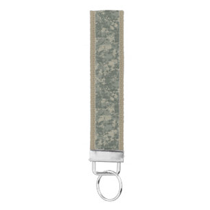 Llavero De Pulsera sol urbano digital del soldado del camuflaje