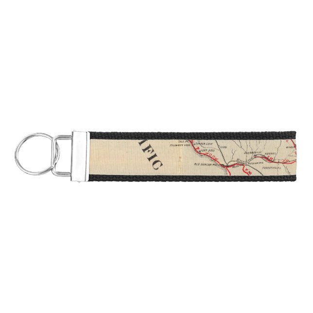 Llavero De Pulsera Sonoma, Marin, lago, y condados de Napa (Llaves lado izquierdo)