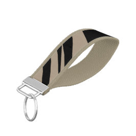 Llavero De Pulsera Tan De Moda Y Moda Negra Moderna