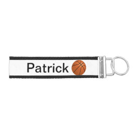 Llavero De Pulsera Tecla de baloncesto personalizada