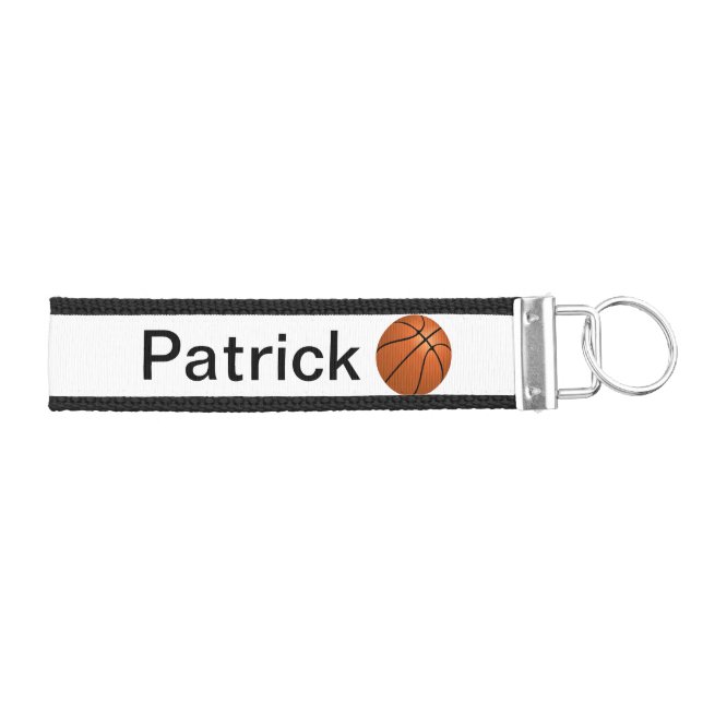 Llavero De Pulsera Tecla de baloncesto personalizada (Llaves derecha)