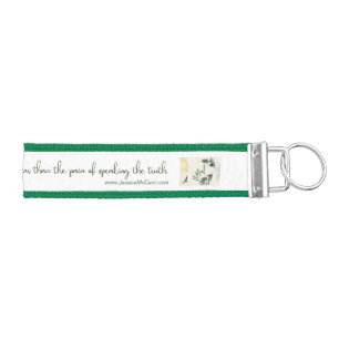 Llavero De Pulsera Tecla de comillas literarias