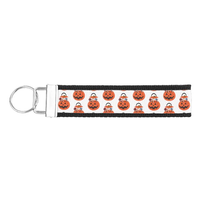 Llavero De Pulsera Teclado de la muñeca de calabaza (Llaves lado izquierdo)